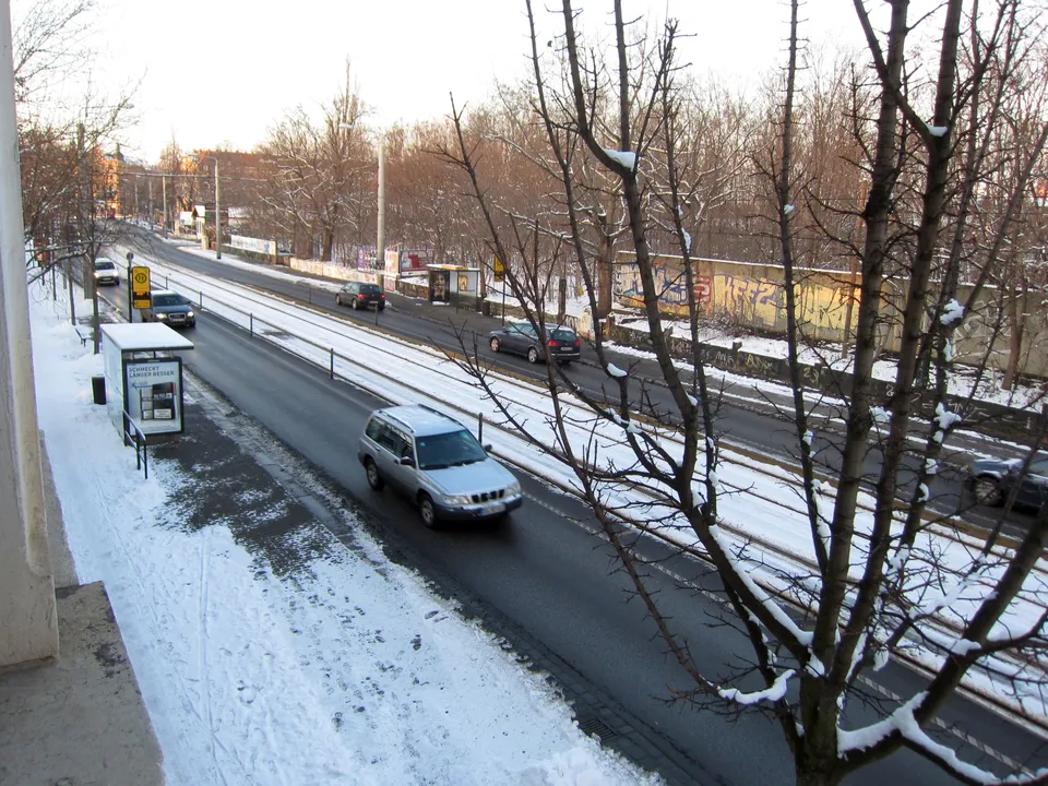 Haltestelle Alter Schlachthof an der Leipziger Straße