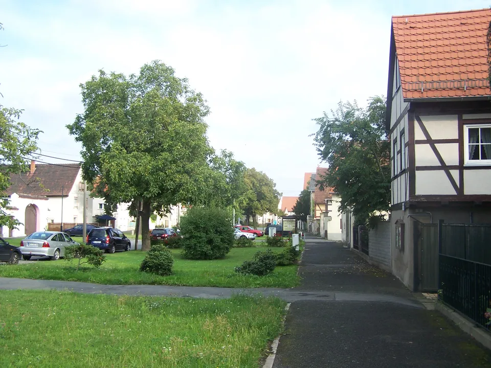 Ortskern von Altkaditz in Dresden-Kaditz